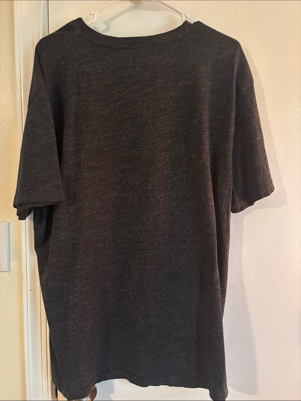 Polo by Ralph Lauren Men's Charcoal V-Neck Tee with White Pony - Picture 2 of 4
